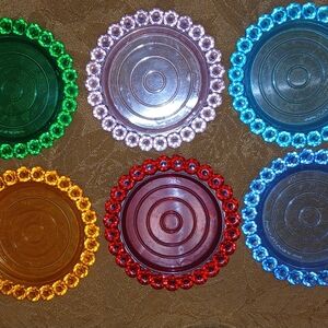 Jewelter 1950's Jewel Coasters.